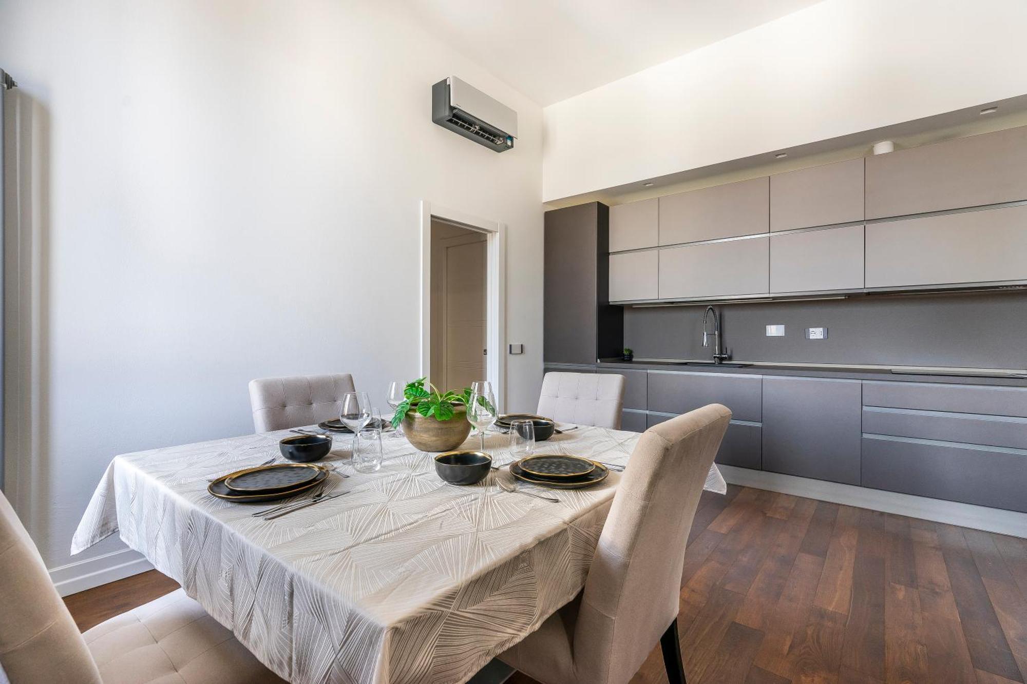 Apartment San Marco Black Luxury Con Terrazzo E Parcheggio Su Richiesta