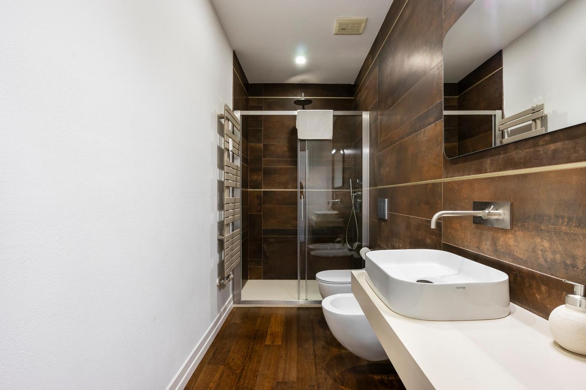 Apartment San Marco Black Luxury Con Terrazzo E Parcheggio Su Richiesta Florence
