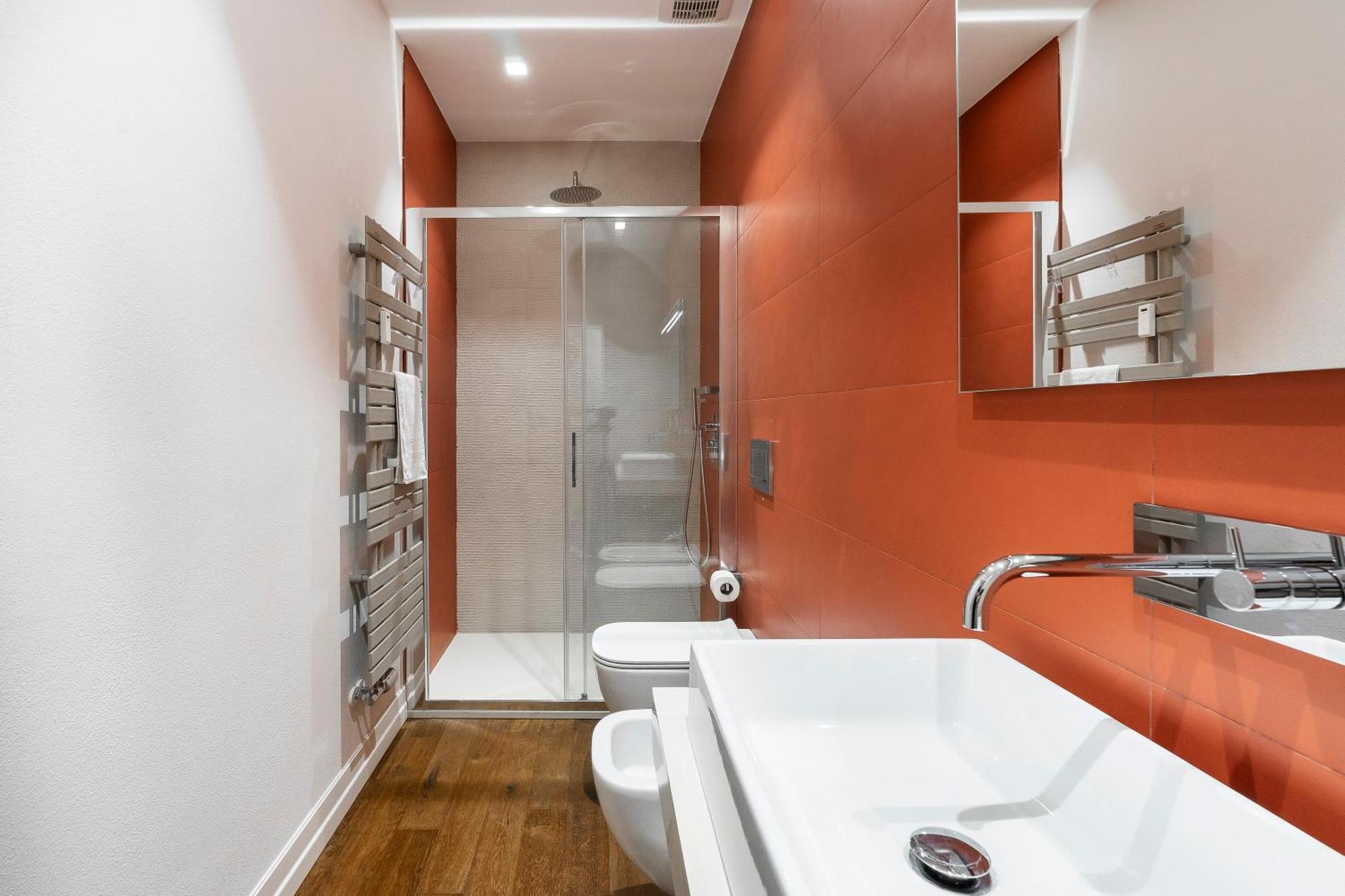 Apartment San Marco White Luxury Con Garage Su Richiesta Florenz