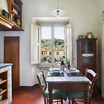 A Postcard View In A Vintage Apartment