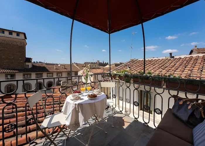 Terrace apt in Piazza Strozzi-center of Florence