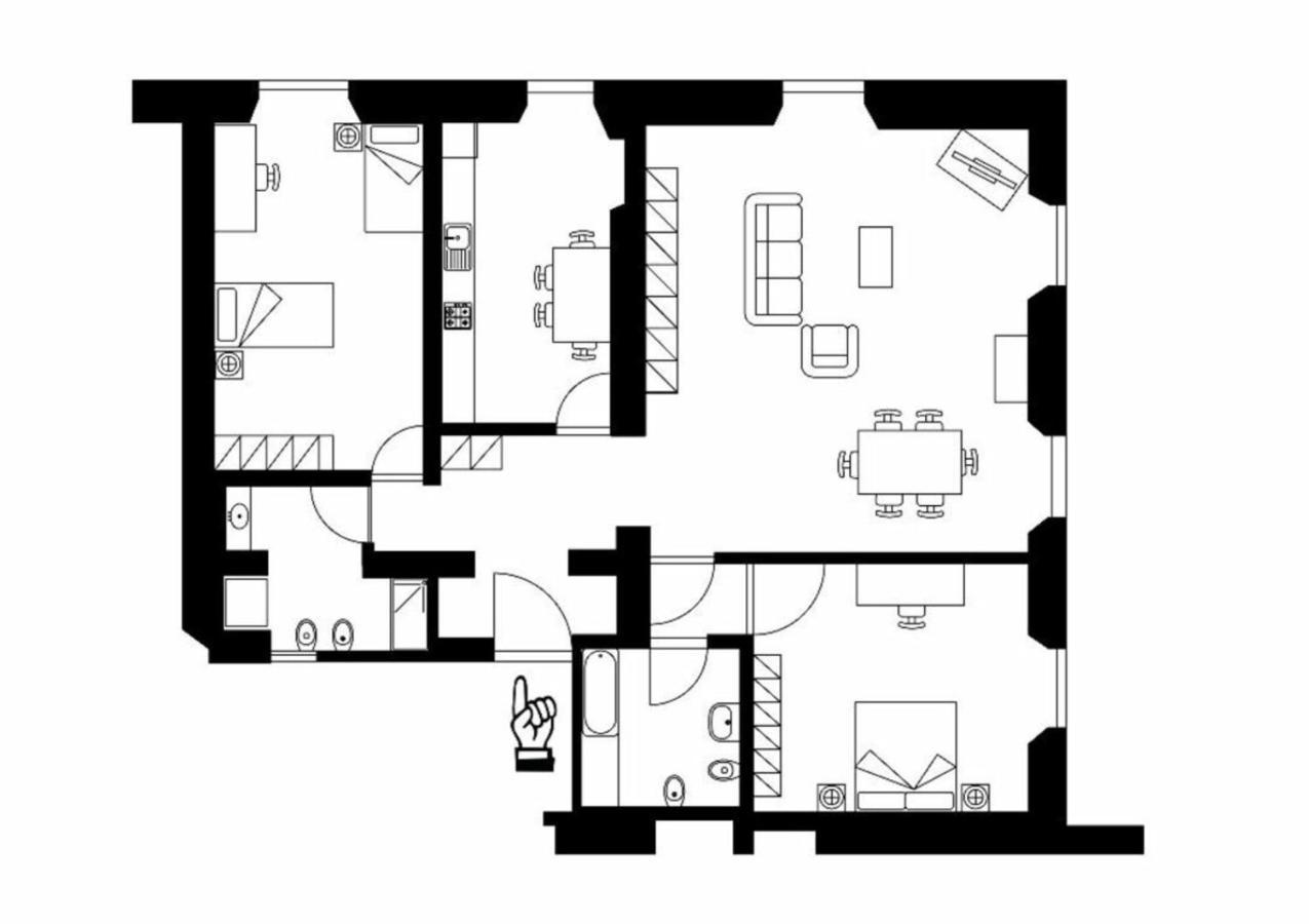 Apartment Palazzo Anselmi By Halldis
