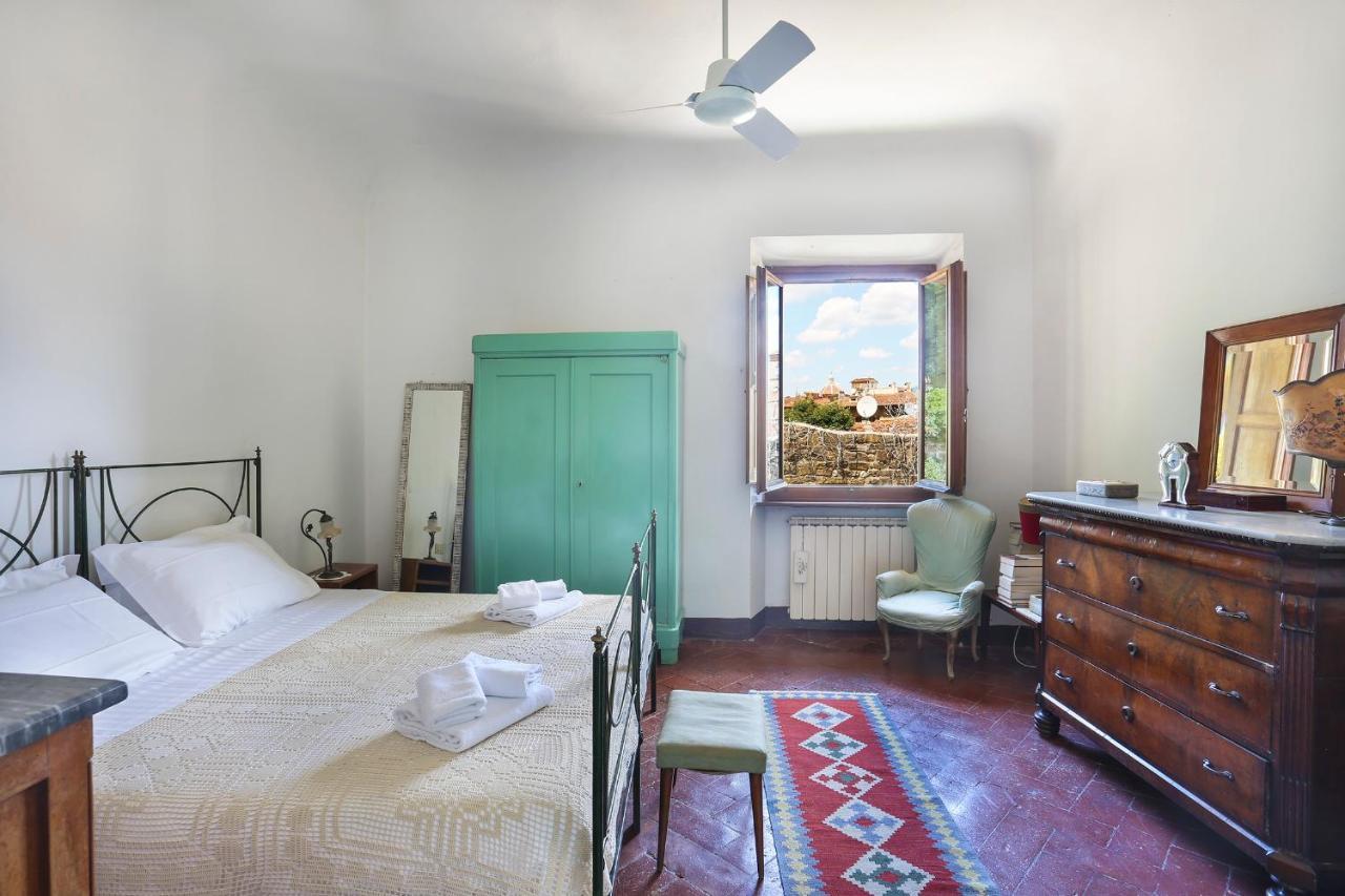A Postcard View In A Vintage Firenze