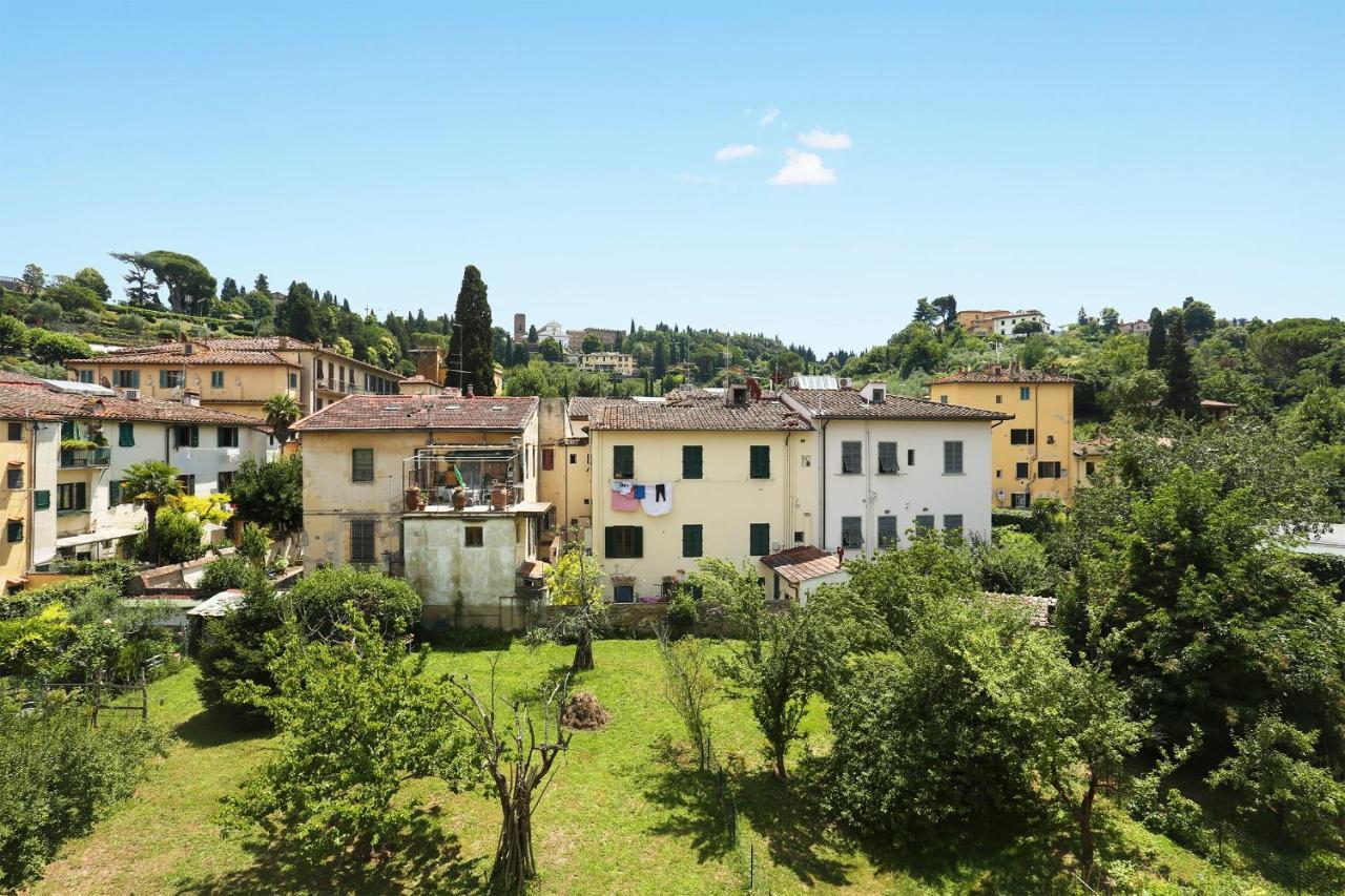 A Postcard View In A Vintage * Firenze