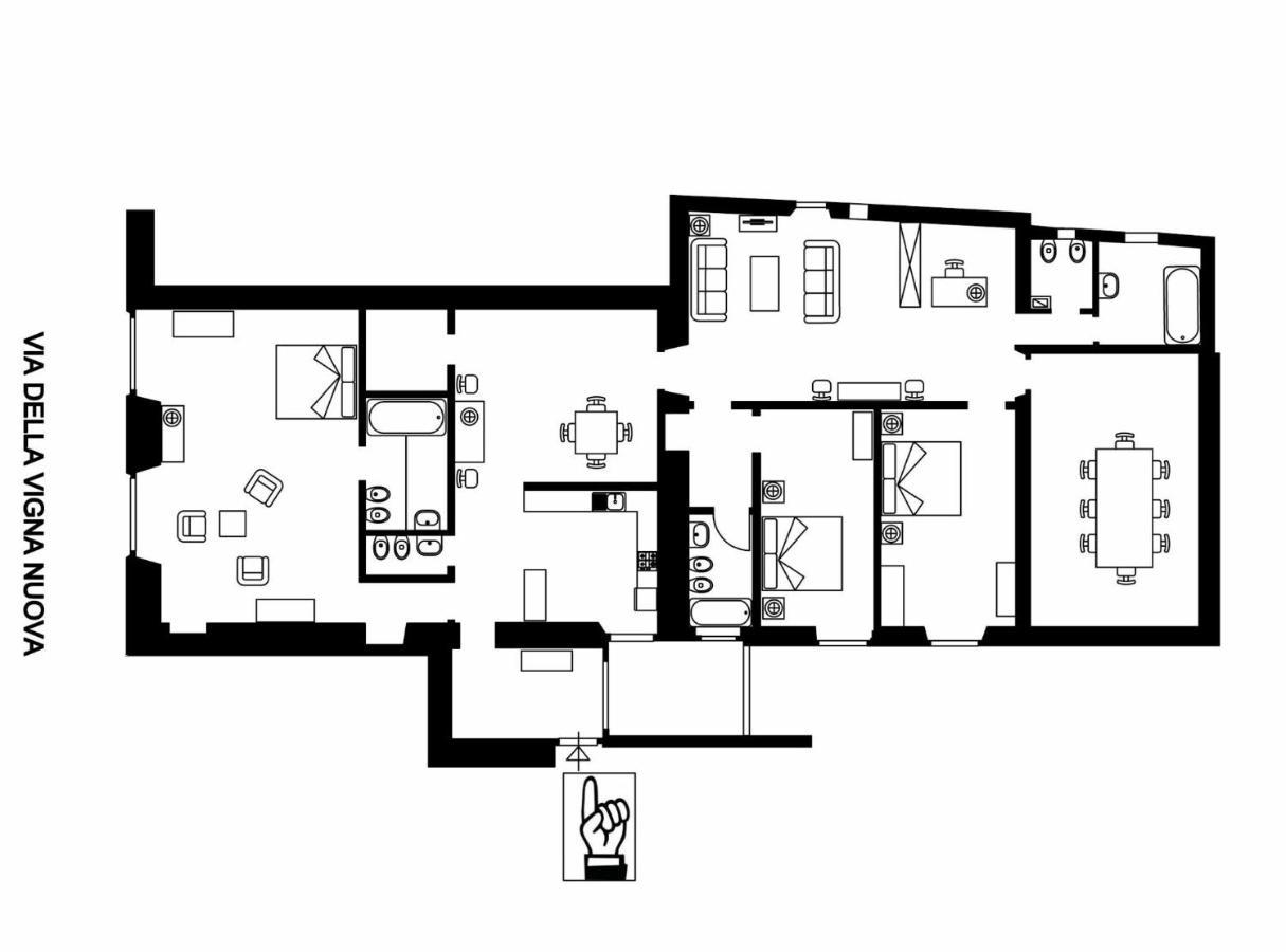 Apartamento Duomo Vigna Nuova By Halldis *