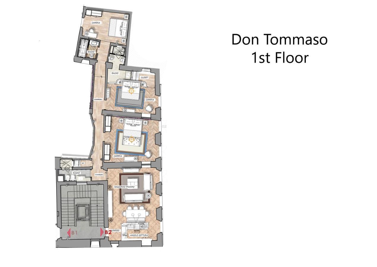 Appartement Don Tommaso - Dimora Degli Affreschi Florence