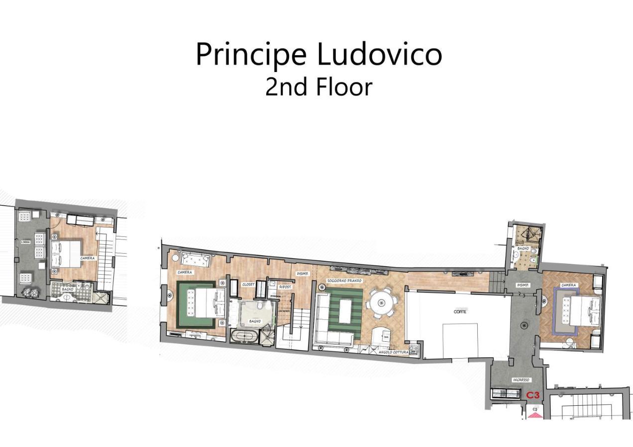 Principe Ludovico - La Dimora Degli Affreschi * Florença