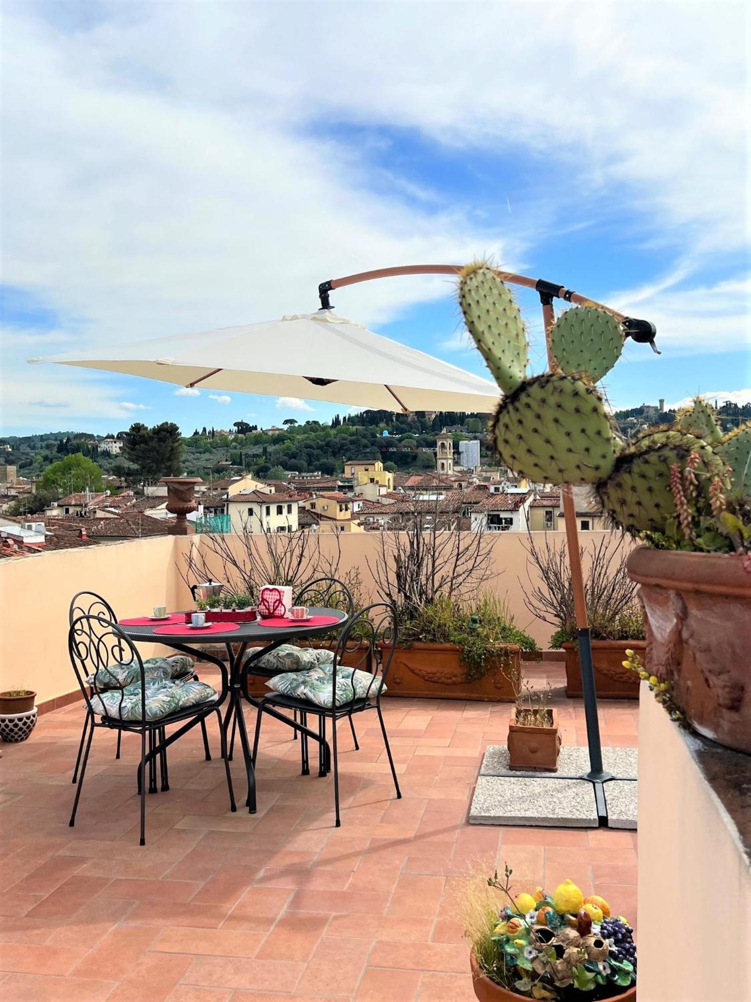 Bianca's Home-breathtaking Terrace 360° View Of Apartment Florence