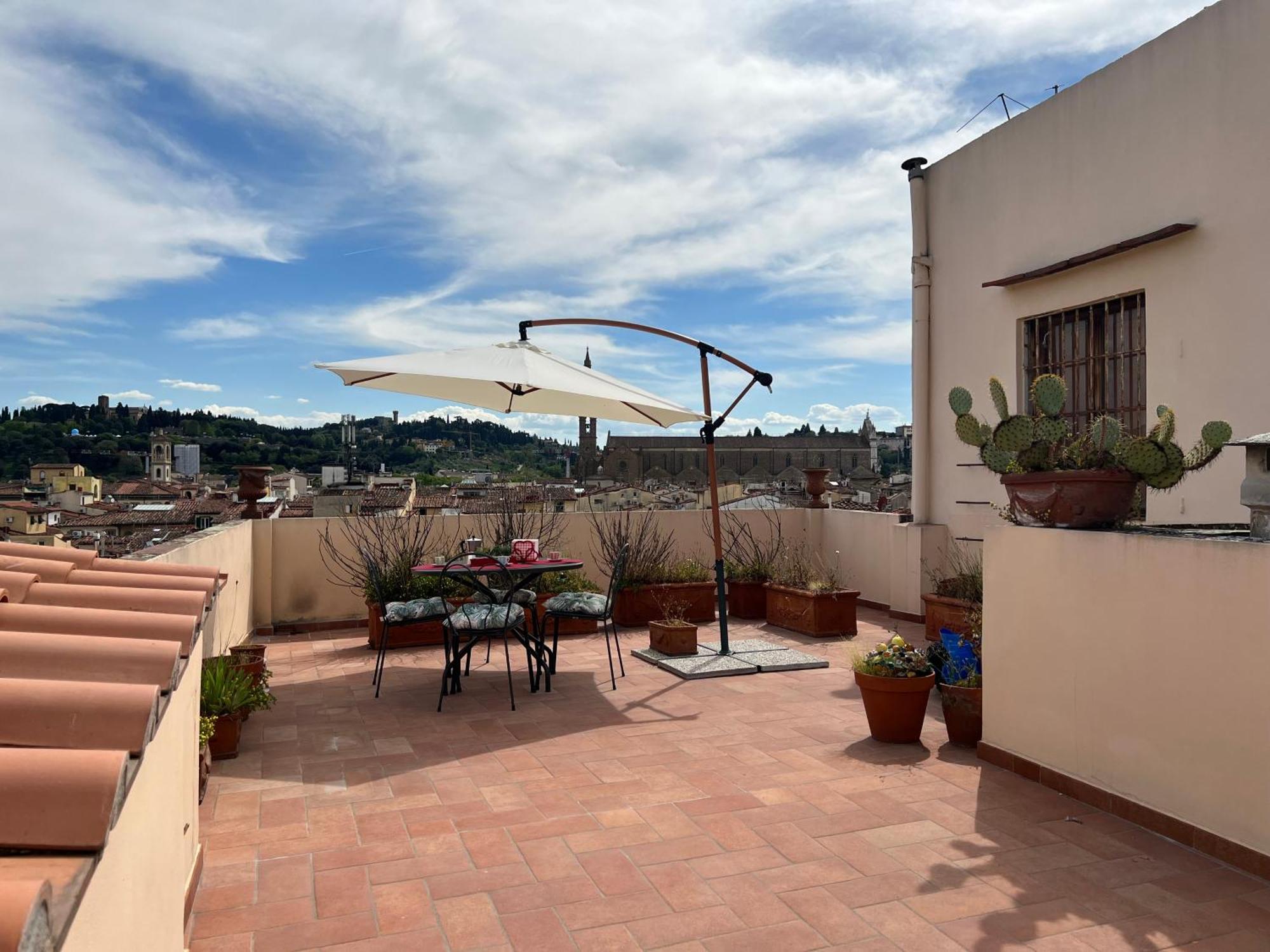 Apartment Bianca's Home-breathtaking Terrace 360° View Of Florence