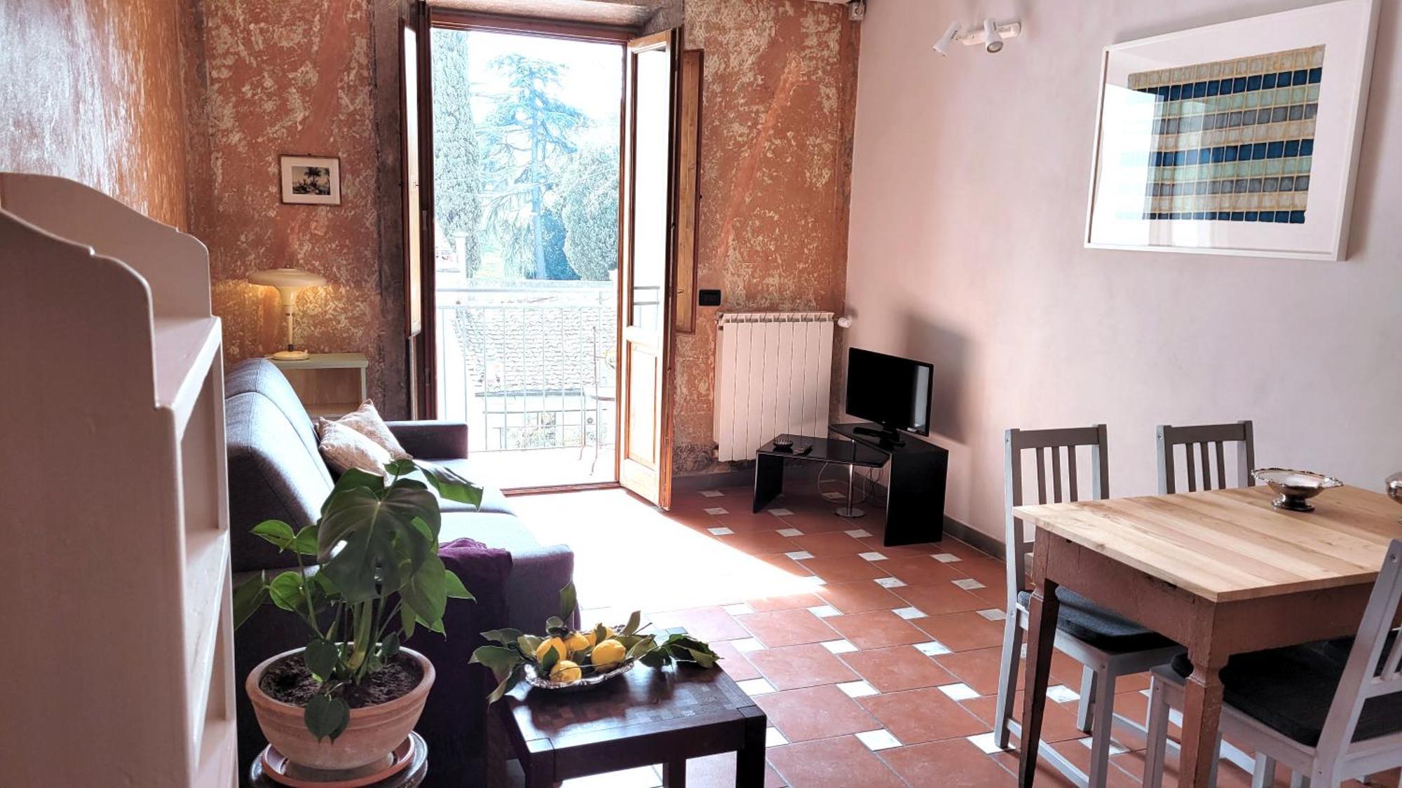 Vista Su Giardini Storici In Oltrarno Florença