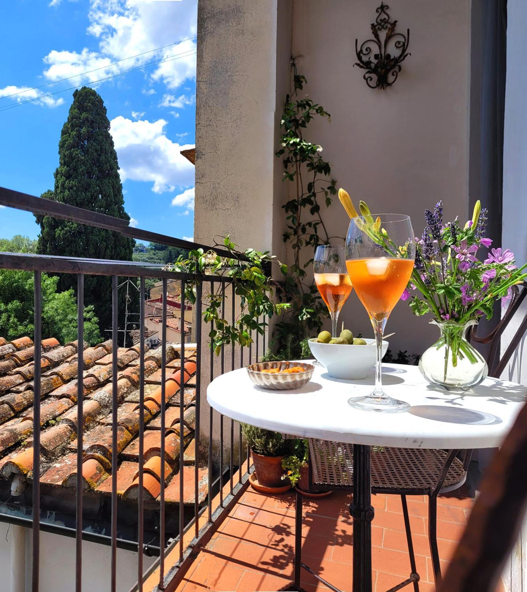 Vista Su Giardini Storici In Oltrarno * Florença