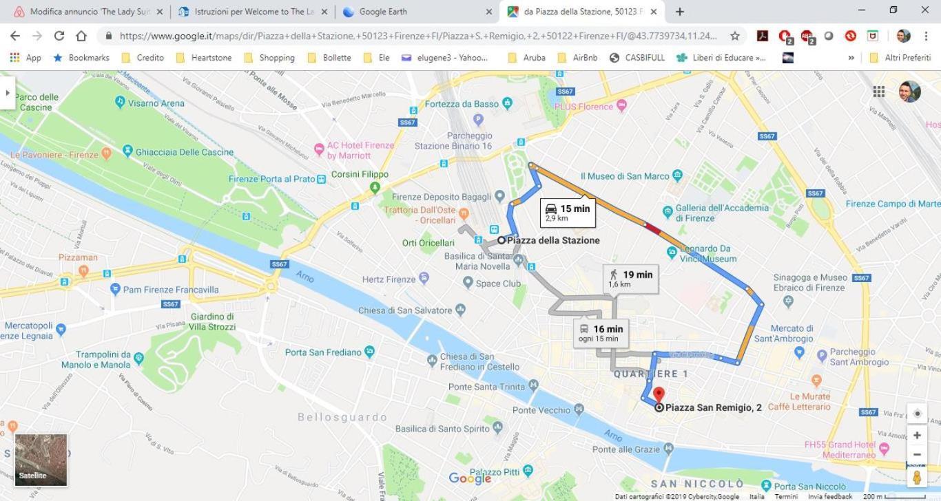 5 Min Dagli Uffizi Wifi Confort Apartment *