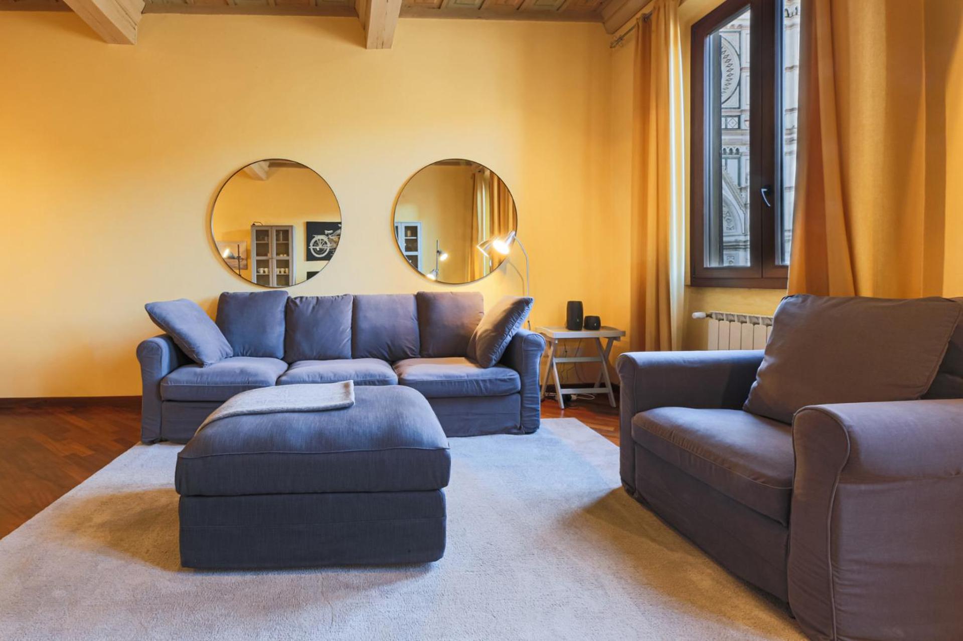 Florence- Dante's View-piazza Santa Croce In The Heart Of Appartement
