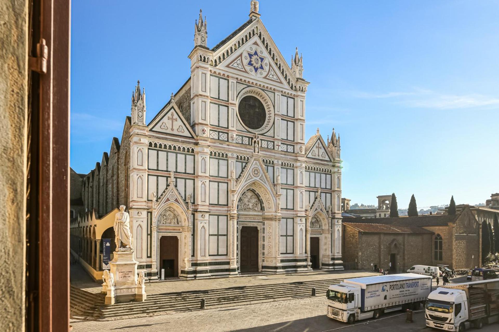 Appartement Florence- Dante's View-piazza Santa Croce In The Heart Of *