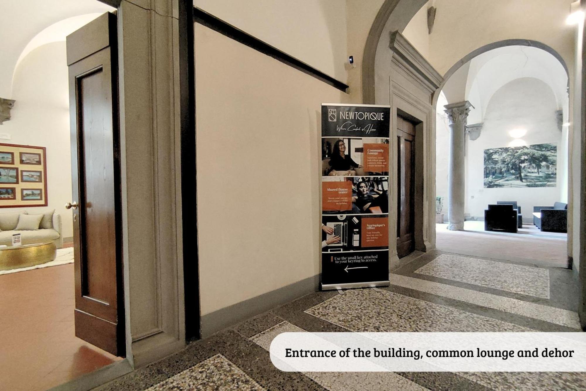 Pontormo With Fireplace In Oltrarno * Florence