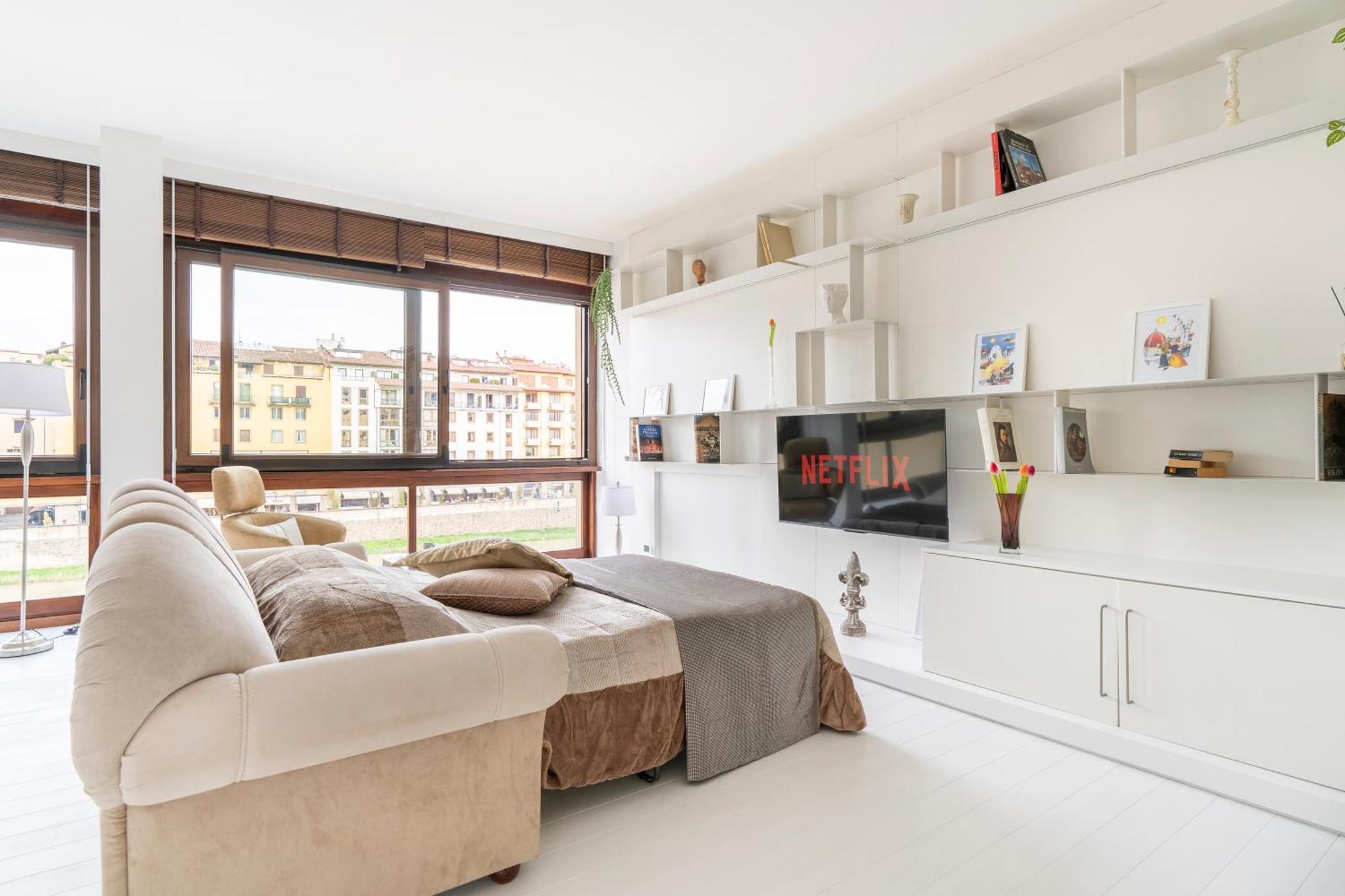 Appartamento Ponte Vecchio Vista -floating On The Arno- *