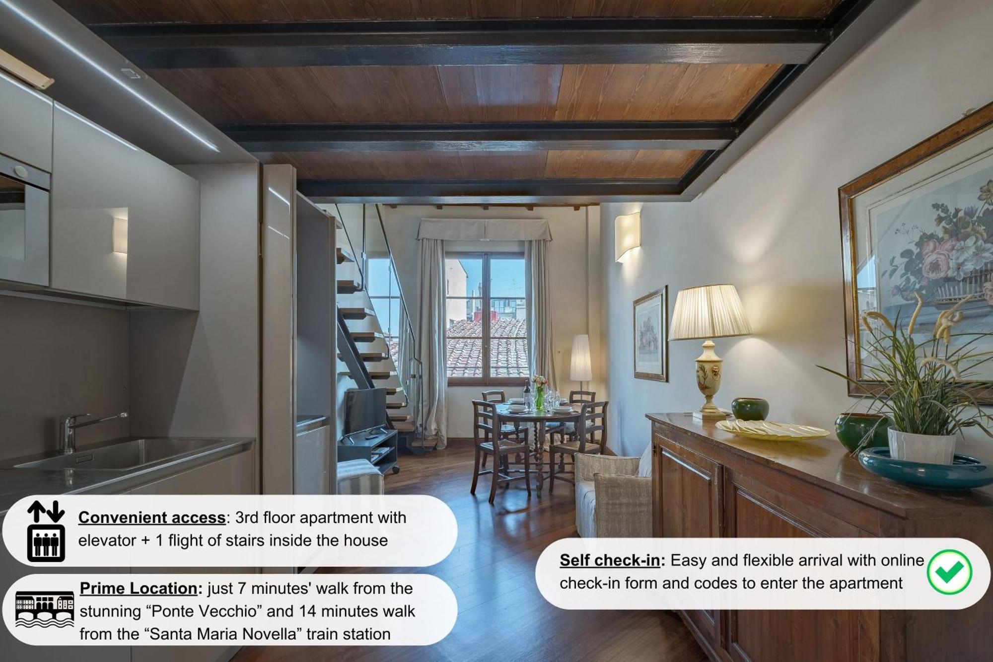 Tiziano Big Penthouse In The Oltrarno * Florence