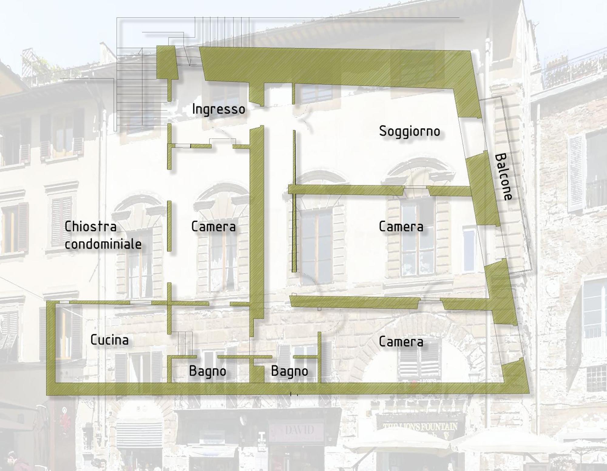 Apartment Fiamma Florenz