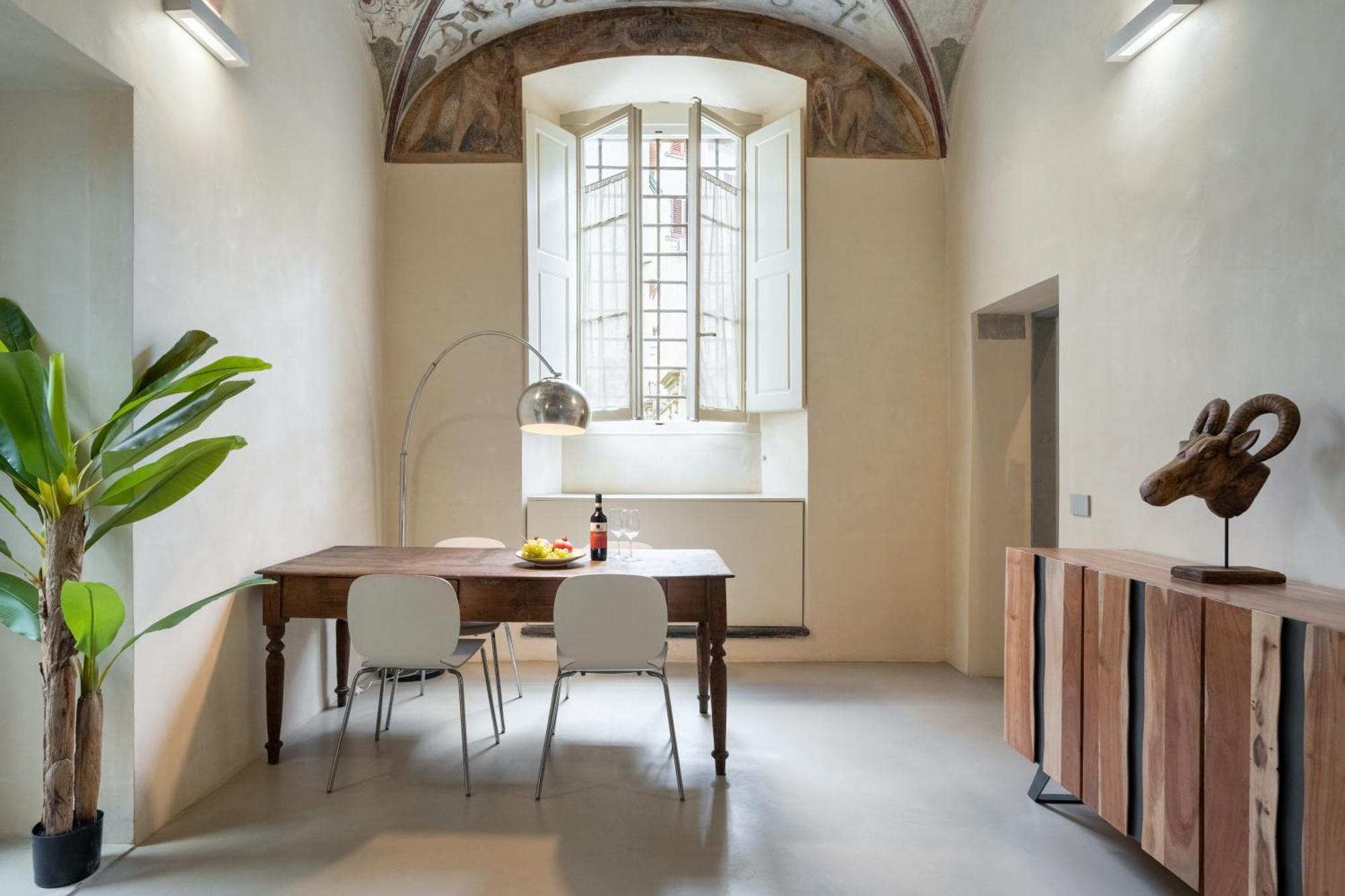 Keys Of Italy - Benci 20 Fresco - Frescoes One Bedroom Santa Croce Firenze