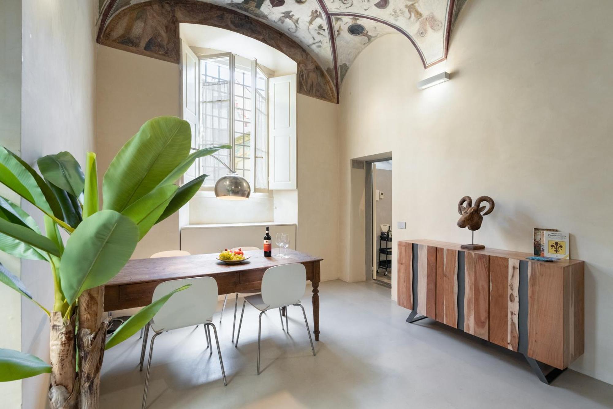 Keys Of Italy - Benci 20 Fresco - Frescoes One Bedroom Santa Croce * Firenze