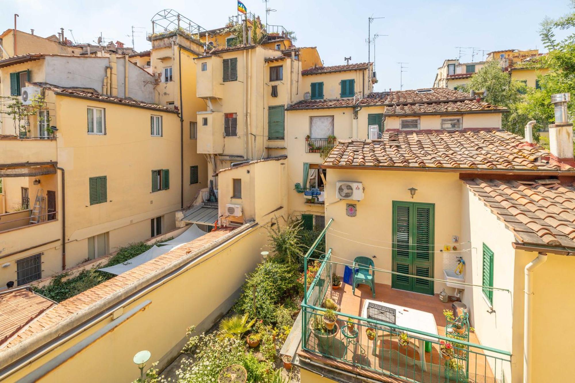 Santa Croce Historic Loft With A View Florence