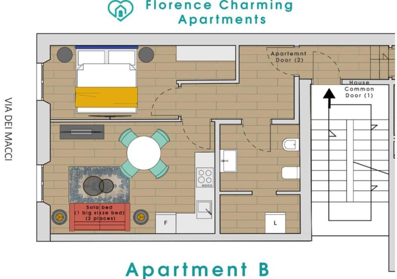 Appartement Via Macci, 59 - Charming - Stylish In A Vibrant Neighborhood With So Comfortable Beds!