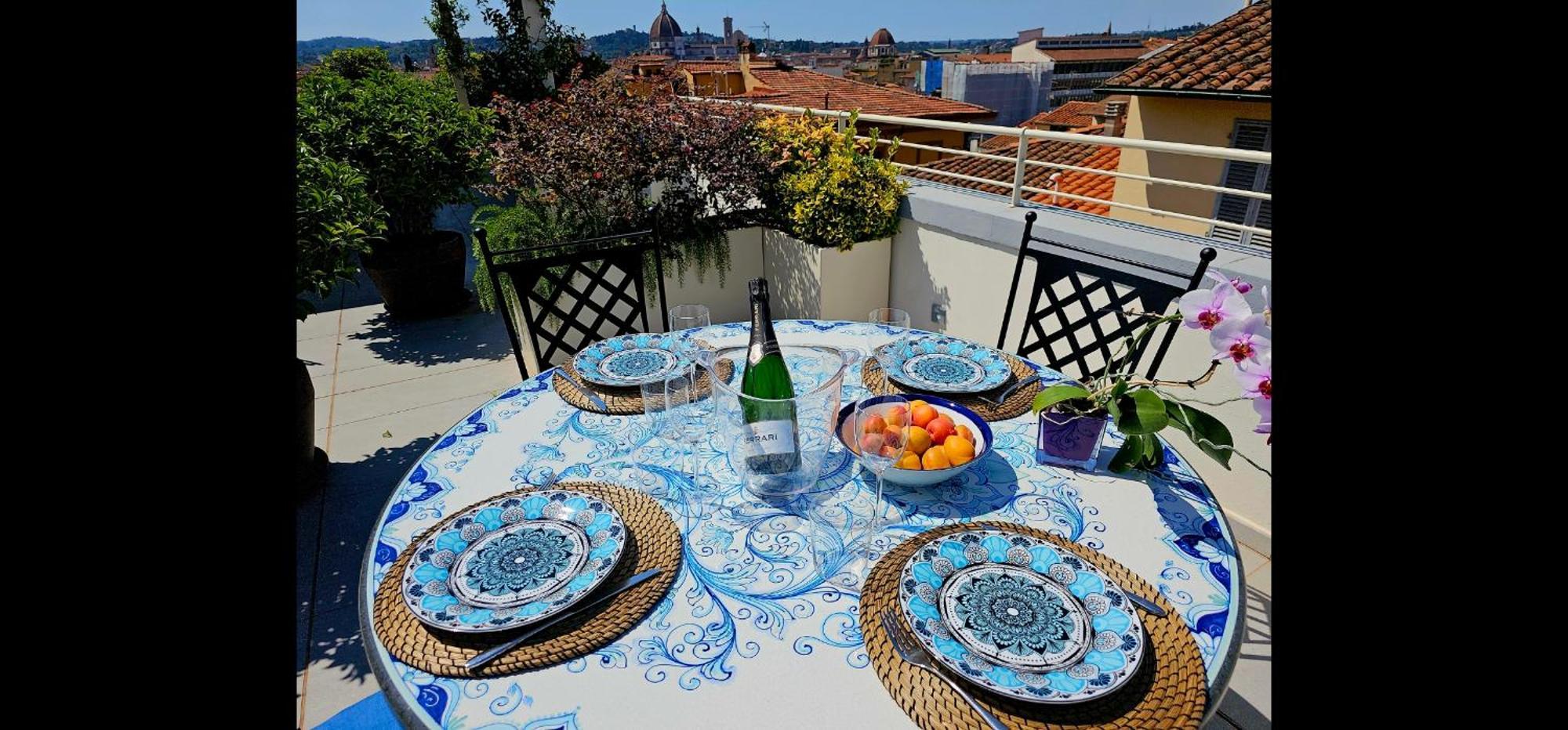 Appartement Caterina De' Medici Luxury Attic With Terrace And Parking Florence