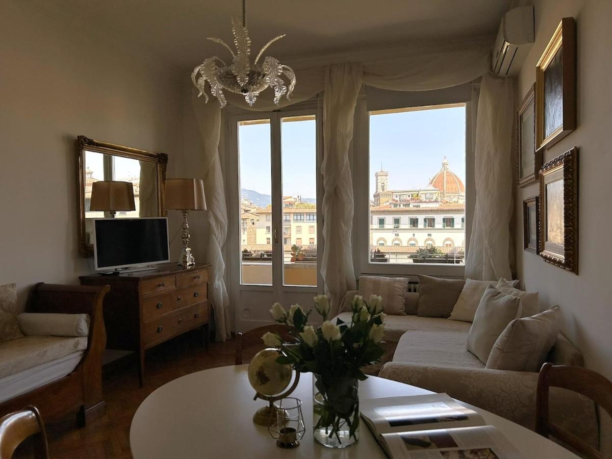 Appartement Wonderful Terrace Over Ponte Vecchio With Elevator Florence