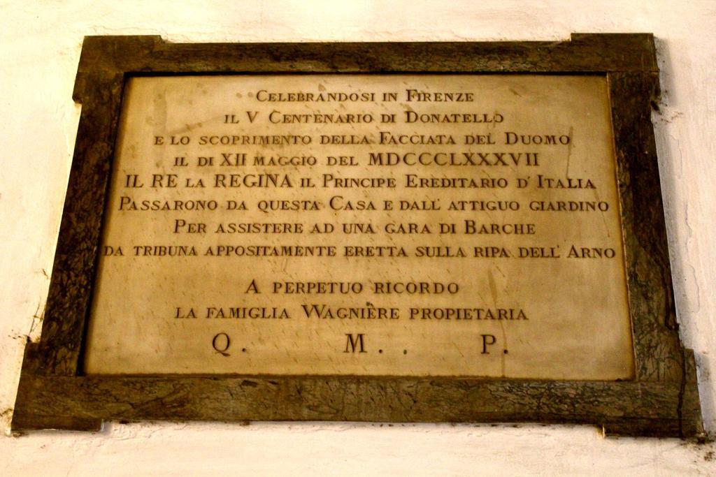 Residenza D'epoca Al Numero 8 Frühstückspension Florenz