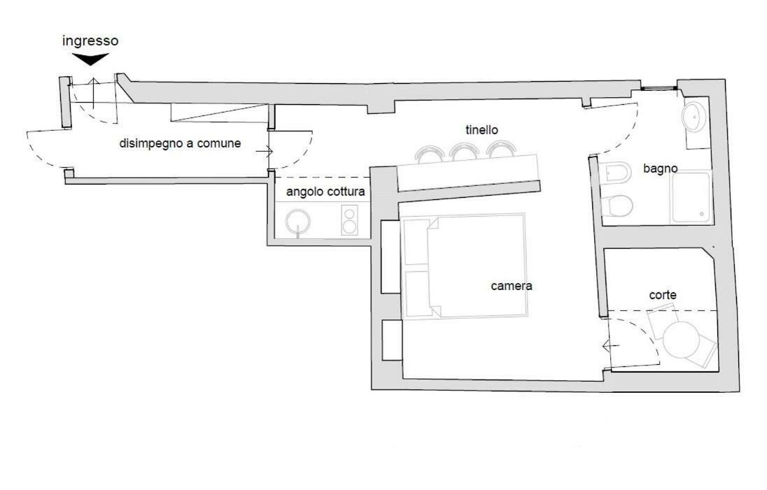 Giselle - Brand New Flat In Santa Maria Novella Appartement Florence