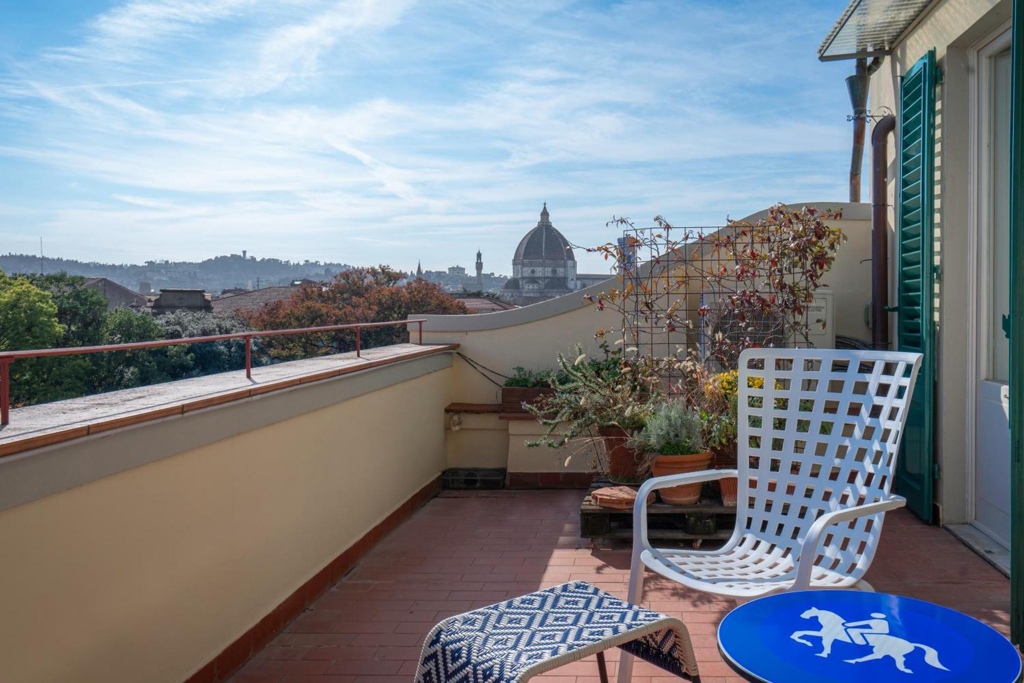 Orto Botanico With Terrace And Dome View Appartement