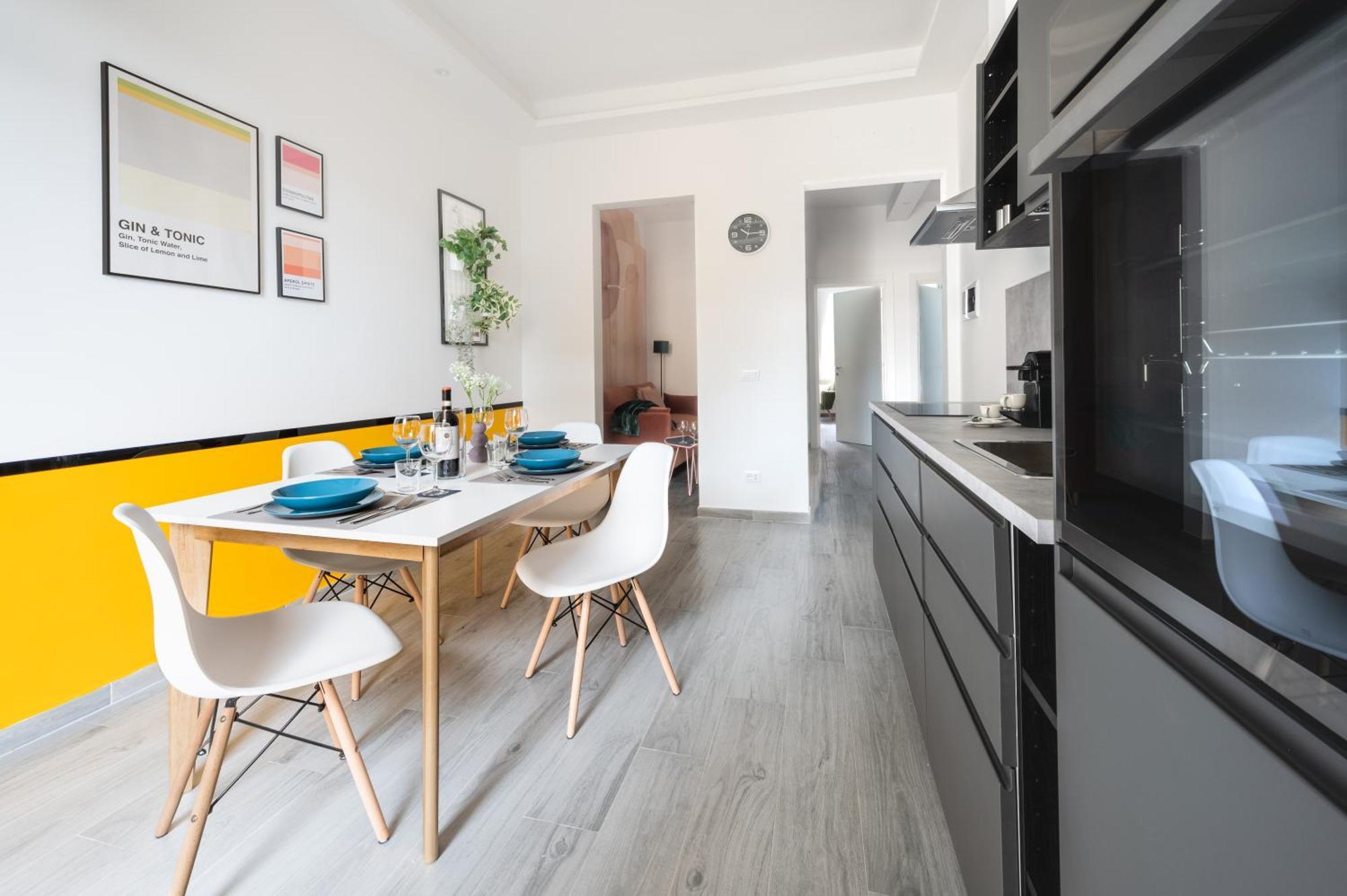 Via Pollaiolo, 55 - Charming - Comfort E Stile A 350mt Dal Tram! First Floor With Elevator And Car Places On Street Apartment *
