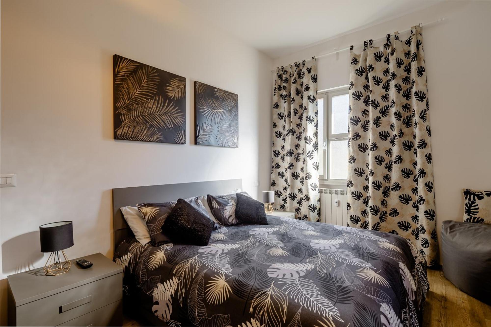 Open The Classic Wooden Shutters At A Cozy Nest Appartement
