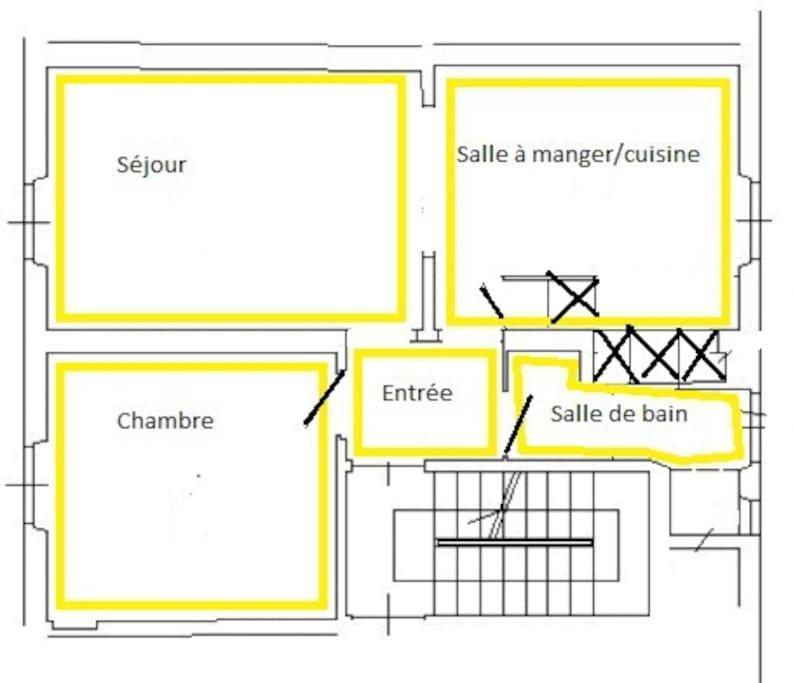 Bicamere In Via San Zanobi Appartement