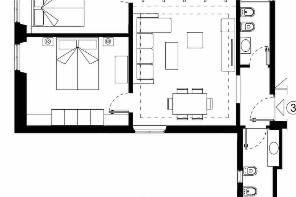 White Martelli Appartement