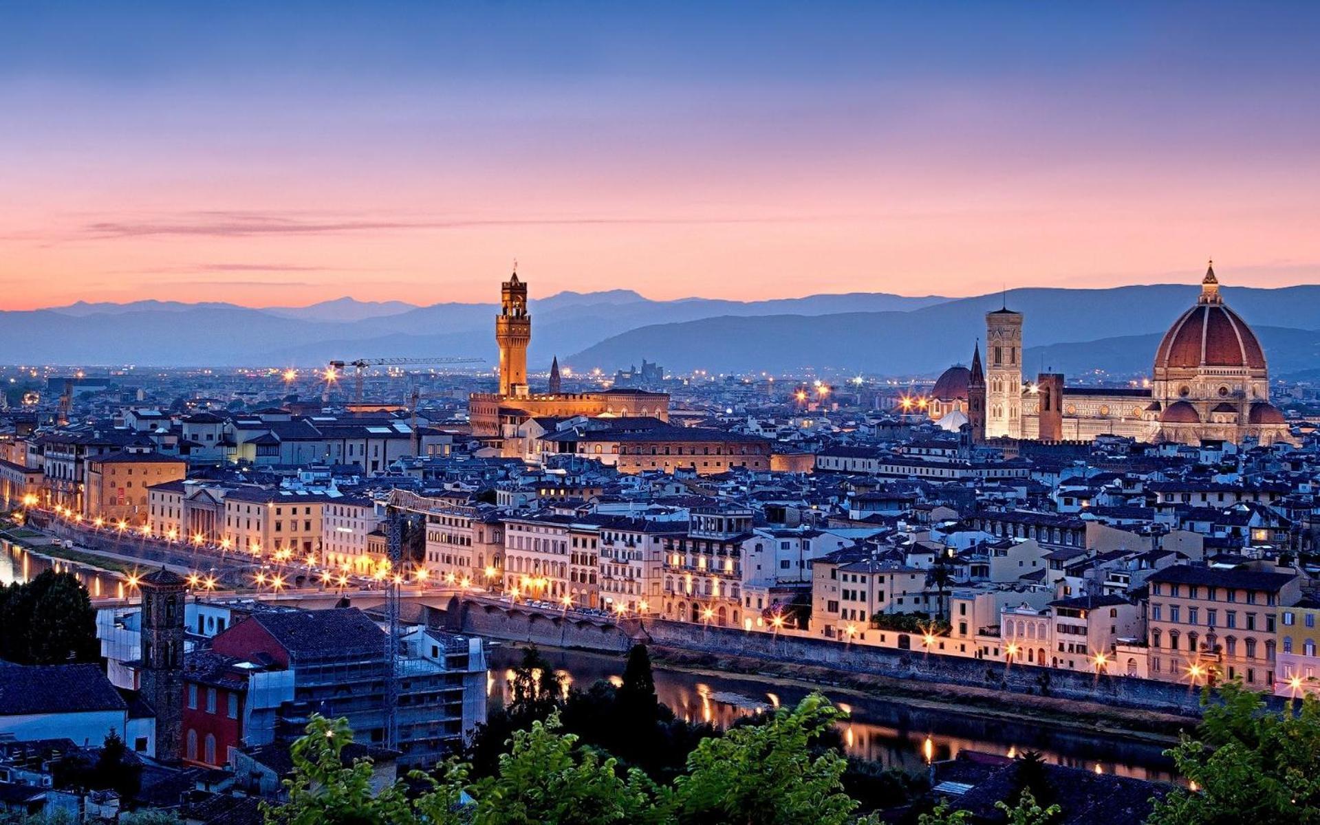 Typical In The Historic Centre Florence