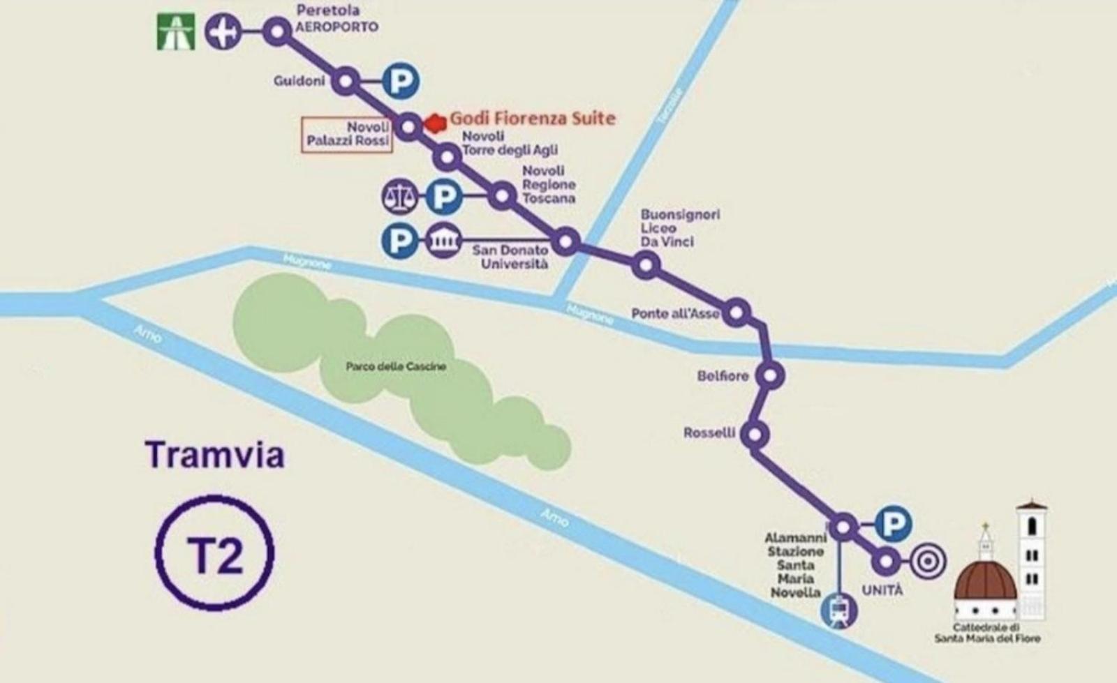 Apartment Godi Fiorenza - Duomo A 15 Minuti E Aeroporto A 4 Minuti Con Tramvia T2 *