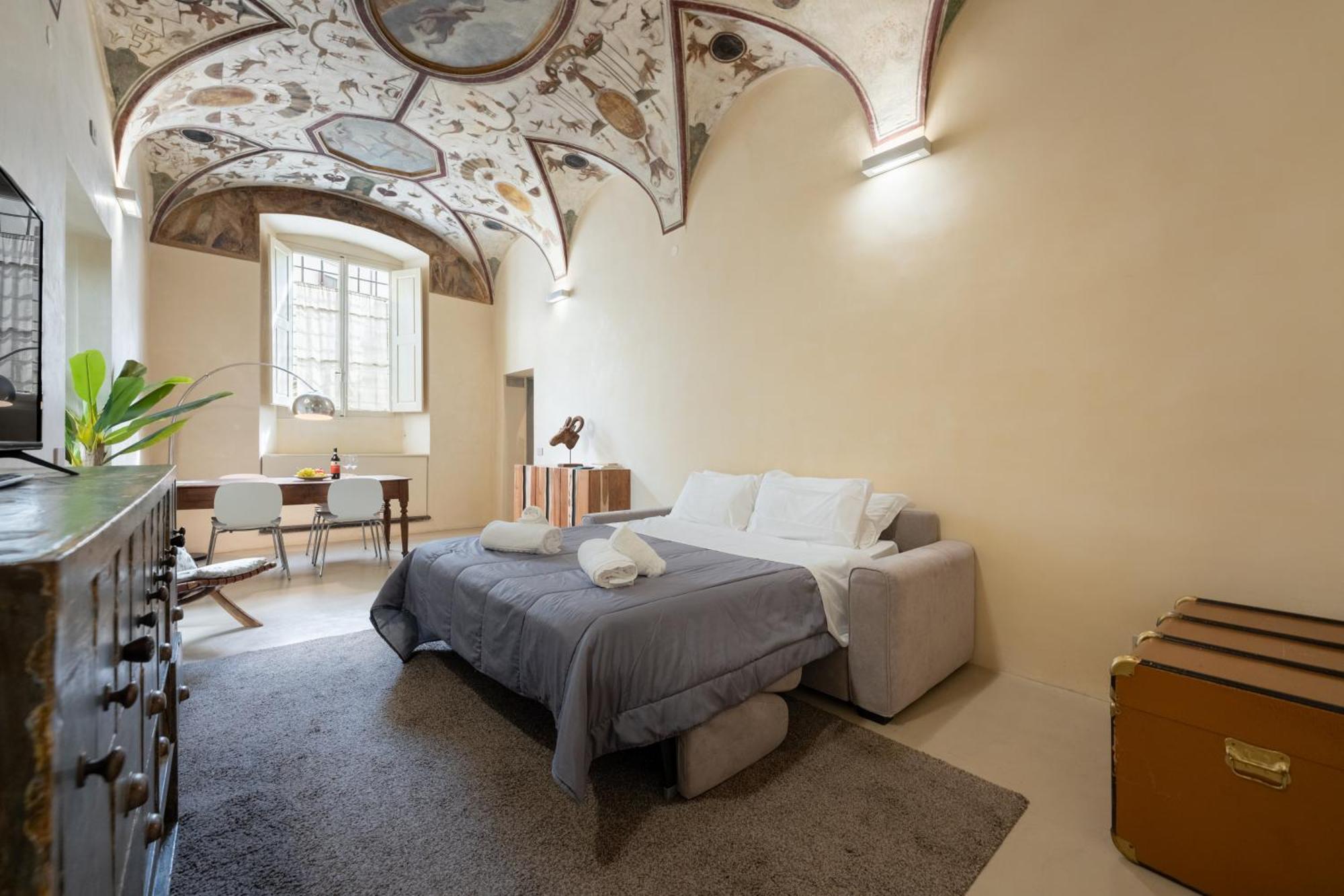 Appartement Keys Of Italy - Benci 20 Fresco - Frescoes One Bedroom Santa Croce