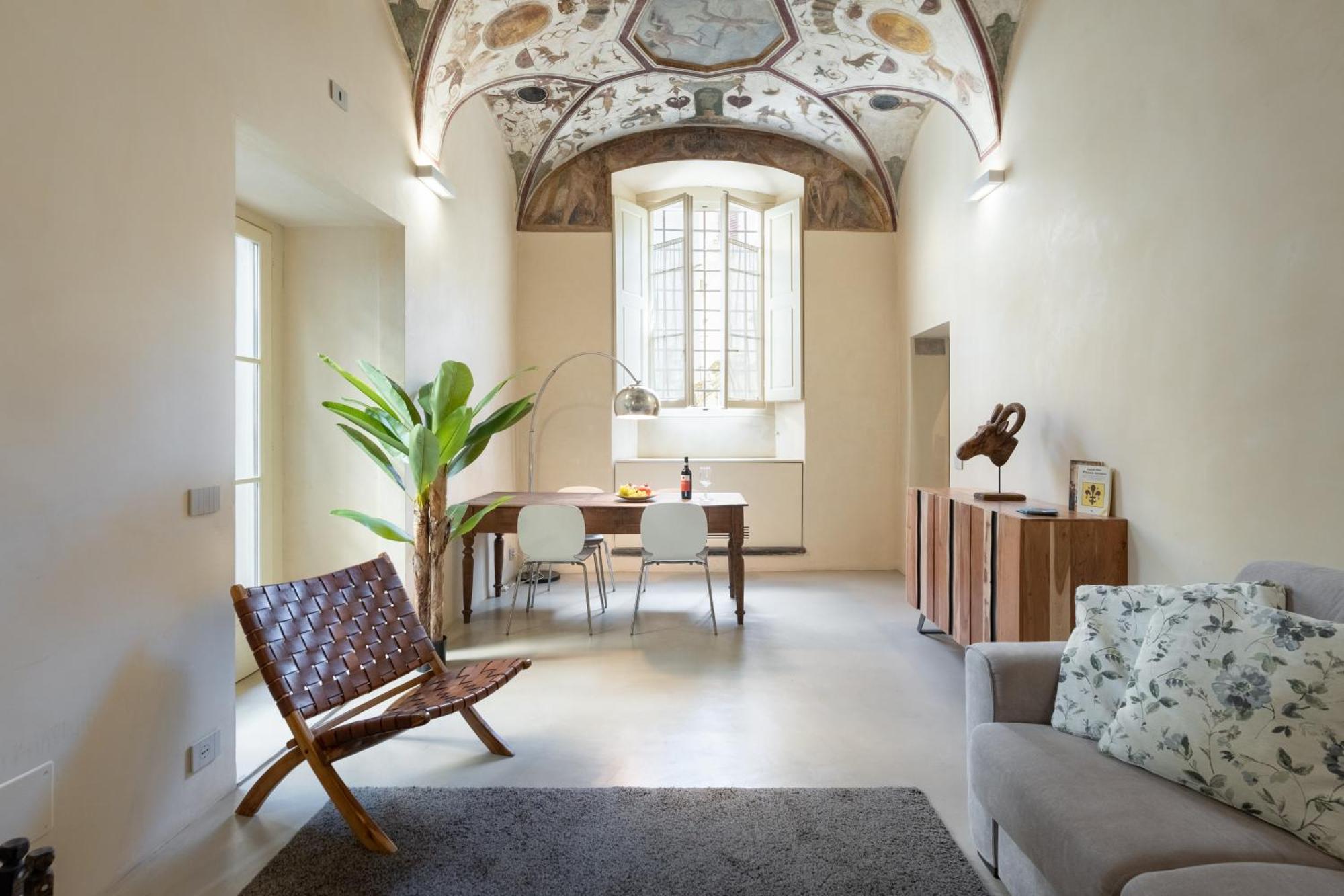 Appartement Keys Of Italy - Benci 20 Fresco - Frescoes One Bedroom Santa Croce *