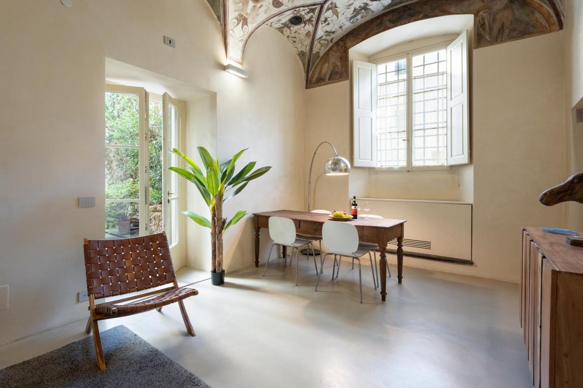 Keys Of Italy - Benci 20 Fresco - Frescoes One Bedroom Santa Croce Appartement Florence