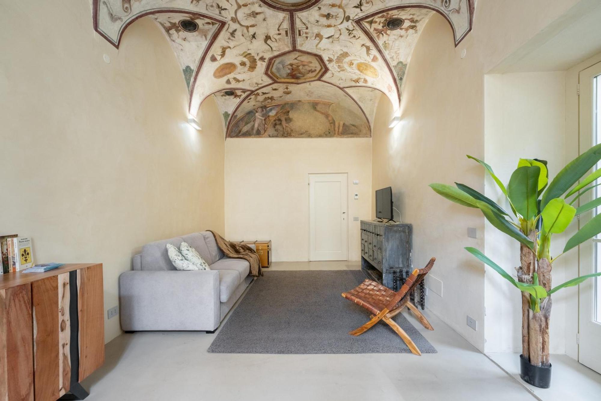 Appartement Keys Of Italy - Benci 20 Fresco - Frescoes One Bedroom Santa Croce