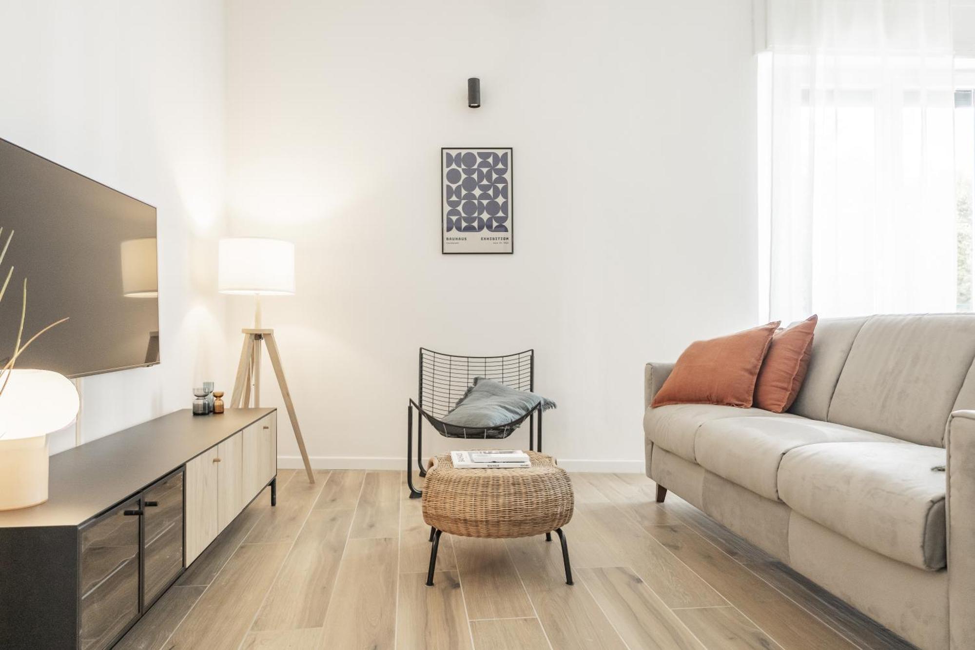 Leopoldo Cozy Loft - Tram, Air C, Netflix Appartement