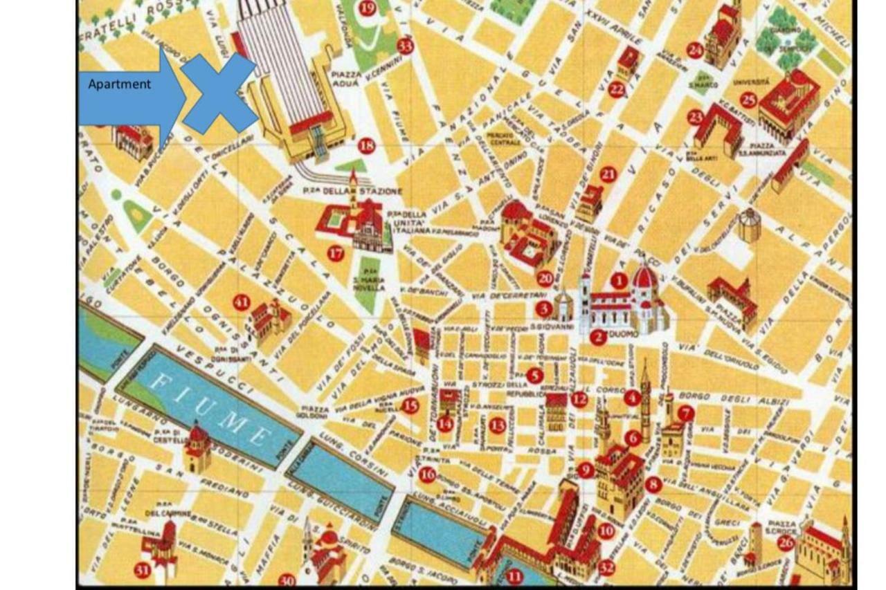 Apartment Opera D'arte City Center Florenz